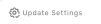Update Settings icon